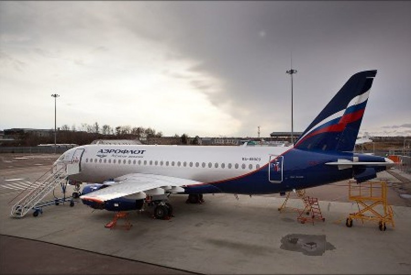 Maskapai Rusia Aeroflot gagal terbang setelah menerima ancaman bom di Jenewa, Kamis (13/10).