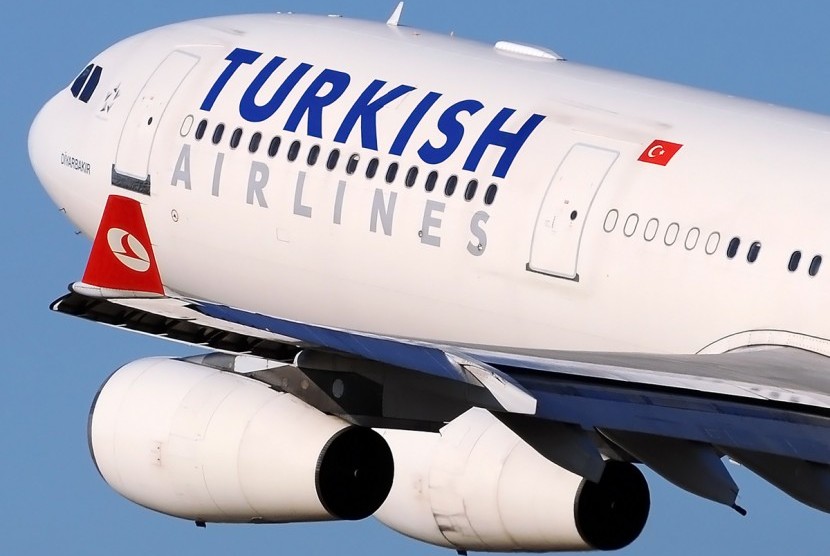 Maskapai Turkish Airlines.