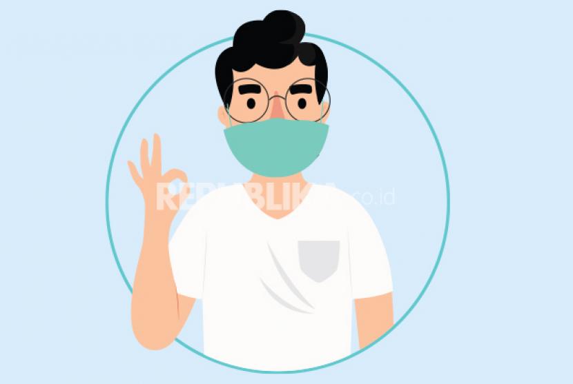 Rekomendasi Terkini Soal Masker Jelang Setahun Pandemi (ilustrasi).