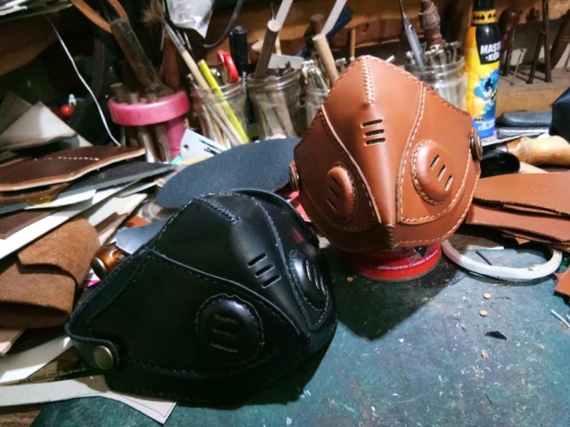 Inovasi Masker Kulit dari Perajin di Garut Republika Online