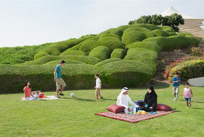 masterplan taman syariah Kota Abu Dhabi