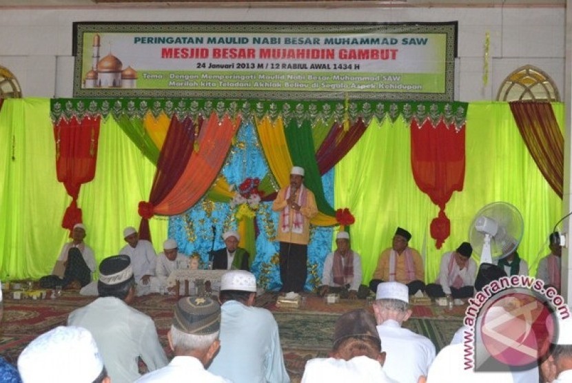 masyarakat Banjar rayakan maulid