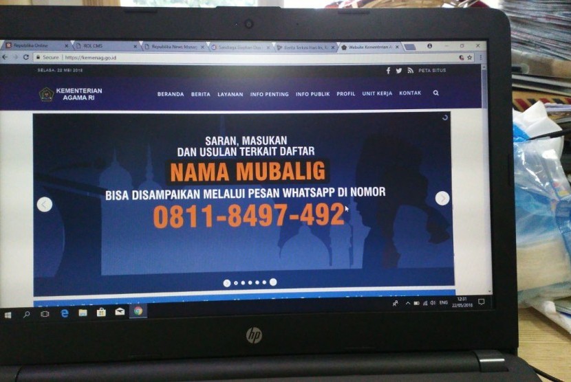 Masyarakat bisa mengirimkan usulan nama mubaligh ke nomor 08118497492.