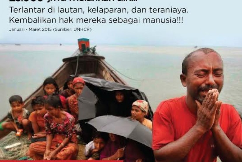 Masyarakat bisa menyalurkan donasi untuk pengungsi Rohingya