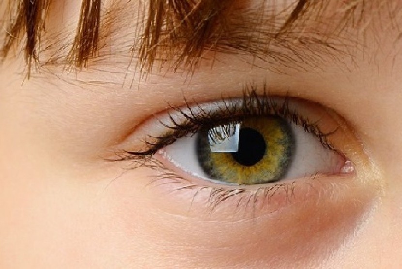 Mata anak. Ilustrasi