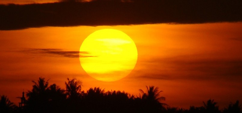 Matahari (ilustrasi)