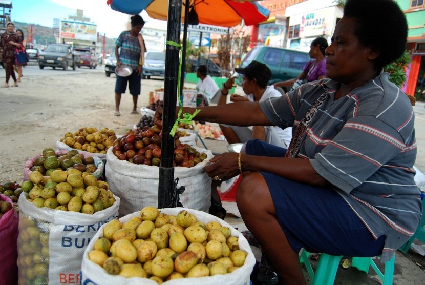 Matoa buah khas dari Papua.