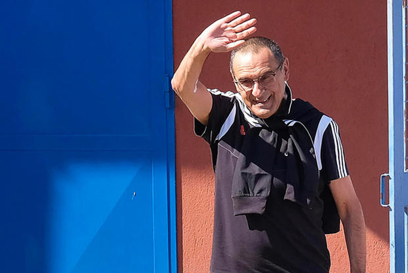 Pelatih Juventus Maurizio Sarri