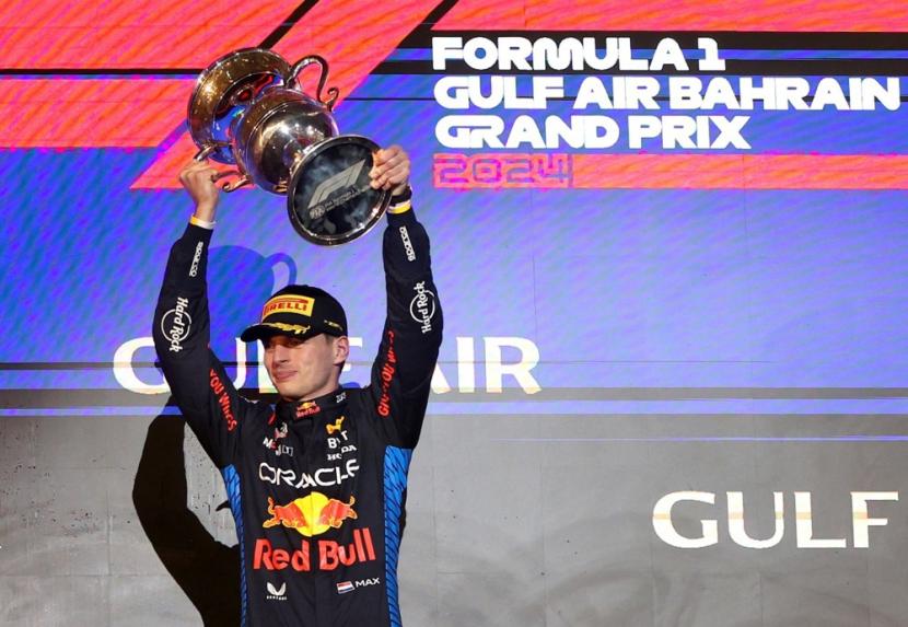 Max Verstappen menjuarai GP Bahrain.