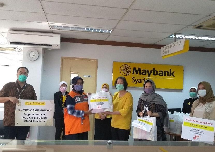 Maybank Indonesia dan Rumah Zakat Santuni Yatim Dhuafa.