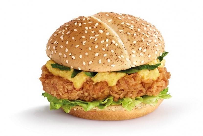 McDonald's burger telur asin