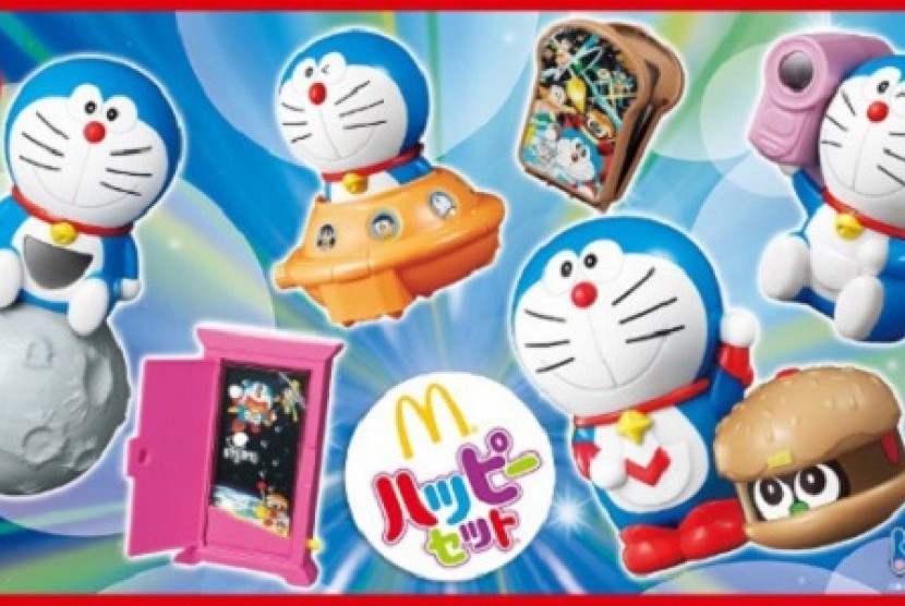 McDonalds luncurkan karakteristik Doraemon pada paket Happy Meal