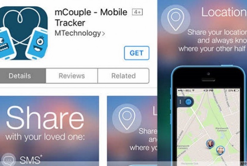 mCouple, aplikasi untuk memata-matai pasangan