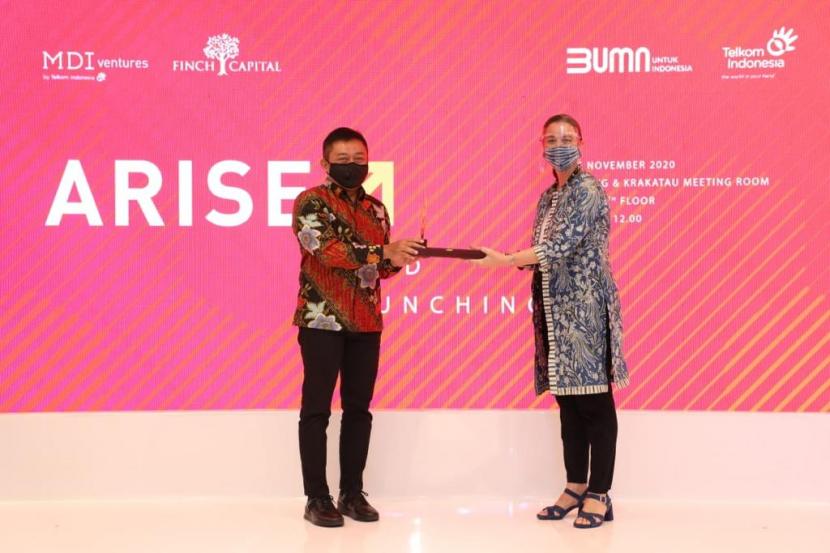 MDI Ventures perusahaan modal ventura milik PT Telkom Indonesia (Persero) Tbk (Telkom) bersama dengan Finch Capital investor tematik tahap awal yang fokus pada teknologi keuangan, berkolaborasi meluncurkan Arise yaitu sebuah badan investasi dengan fokus pendanaan tahap awal bagi startup teknologi Indonesia