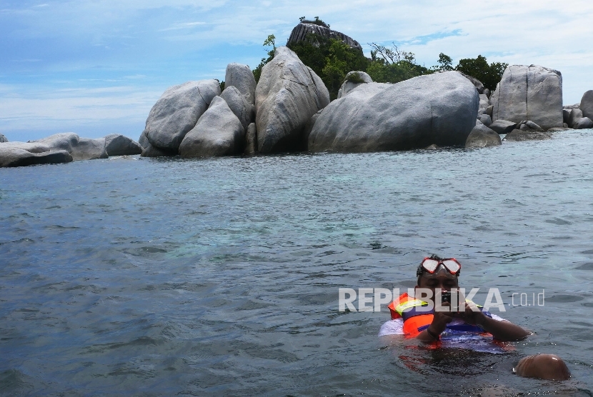 Pulau Lengkuas, Bangka Belitung.