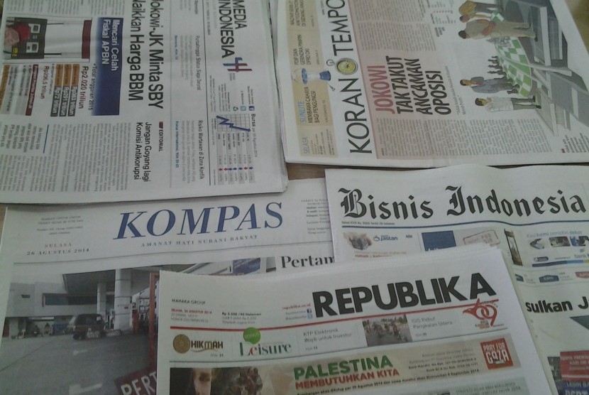 Media massa terbitan Ibu Kota.
