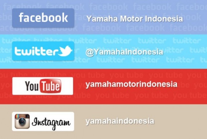 Media sosial Yamaha