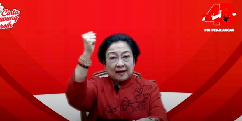 Megawati Resmikan Gerakan Bersihkan Sungai di HUT PDIP ke-48
