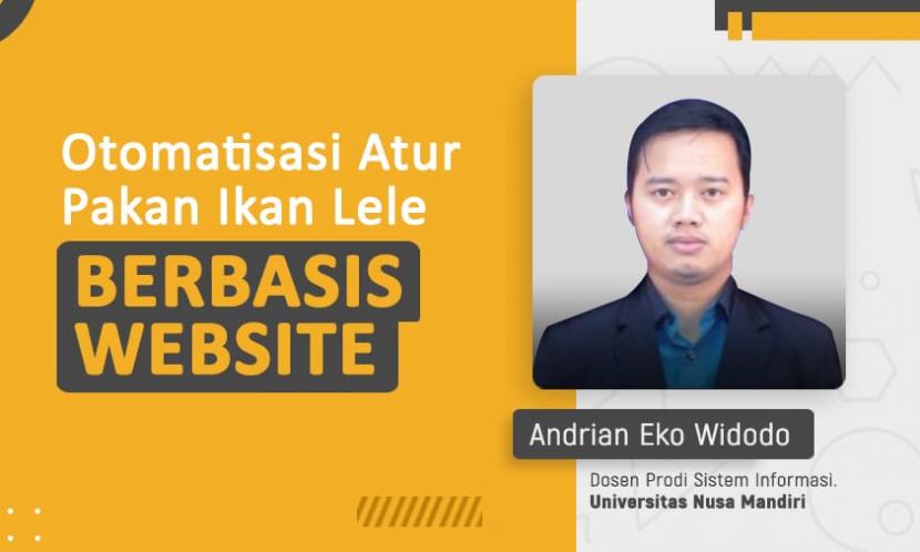 Melalui website sederhana, kita bisa mengatur jadwal pemberian pakan ikan lele serta volume pakan yang akan diberikan.