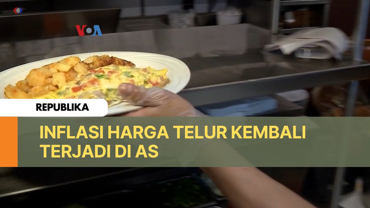 melonjaknya harga telur memaksa restoran dan toko roti di AS yang menyediakan hidangan sarapan memaksa mereka menaikan harga.