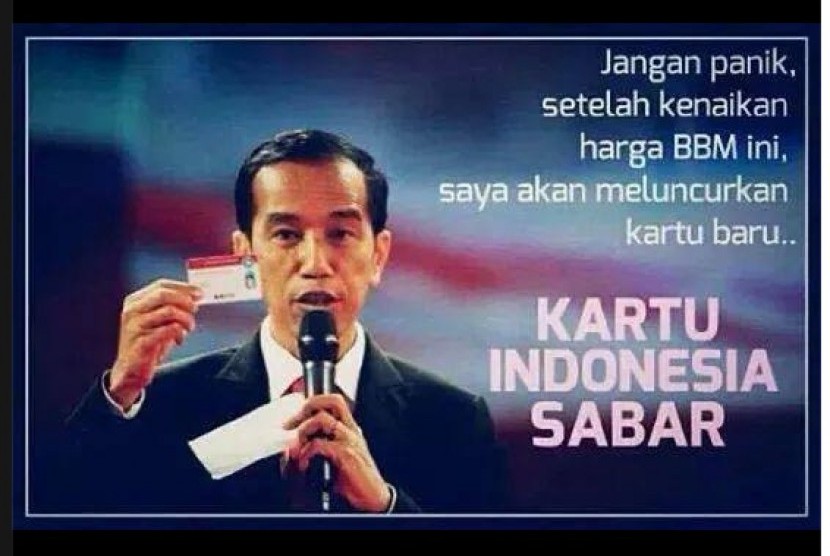 meme kartu indonesia sabar