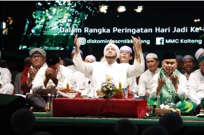 Ilustrasi kalteng bersholawat.