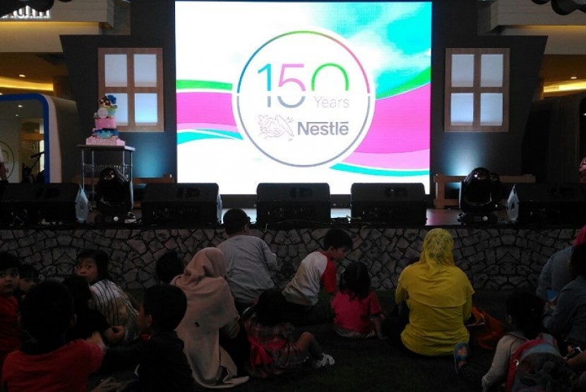 Memperingati usia 150 tahun, Neslte menggelar 150 Years Nestle Story di Mall Kota Kasablanka, Ahad (12/11).