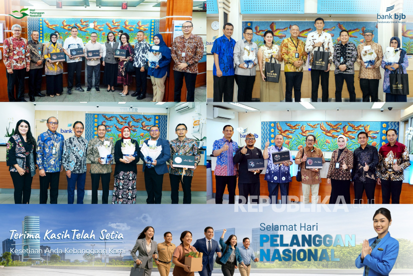 Memperkuat jalinan dengan para nasabah, di Harpelnas 2025 ini Direksi dan Dewan Komisaris bank bjb turun langsung memberikan layanan kepada para nasabah. 
