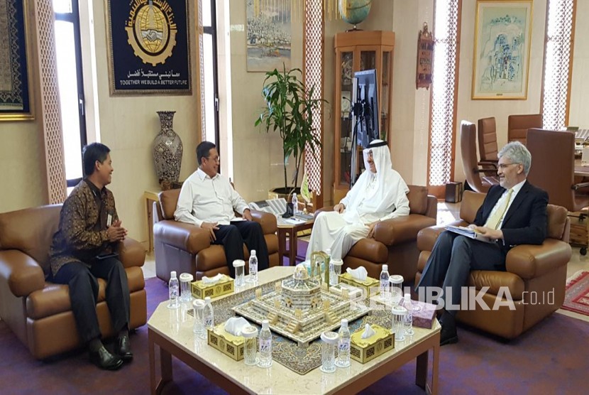  Menag bertemu dengan Ketua IDB di Jeddah bahas Pengelolaan Dam Jemaah Haji Indonesia 
