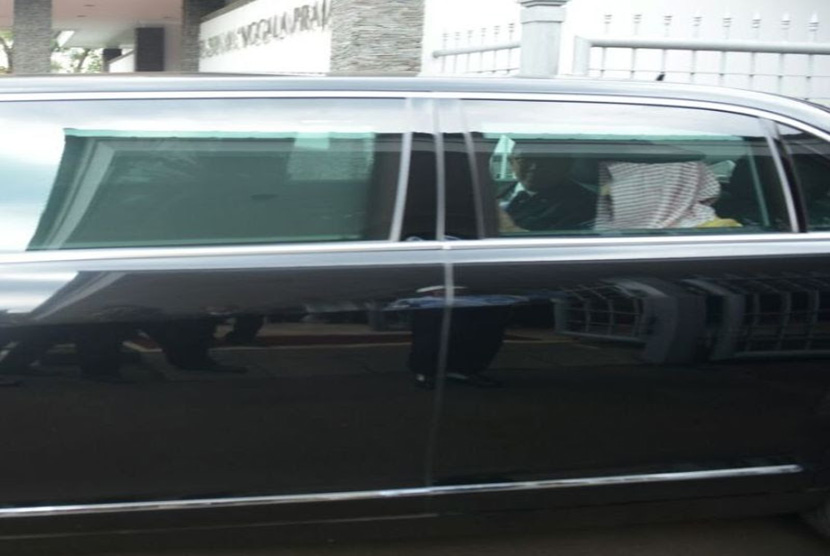 Menag Lukman Hakim Saifuddin dan Raja Salman dalam satu mobil