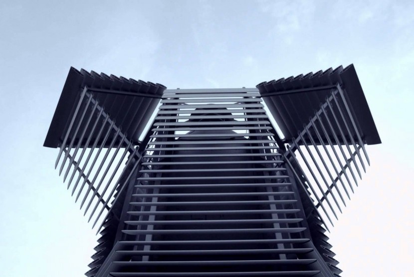 Menara Bebas Asap Dibangun di Beijing