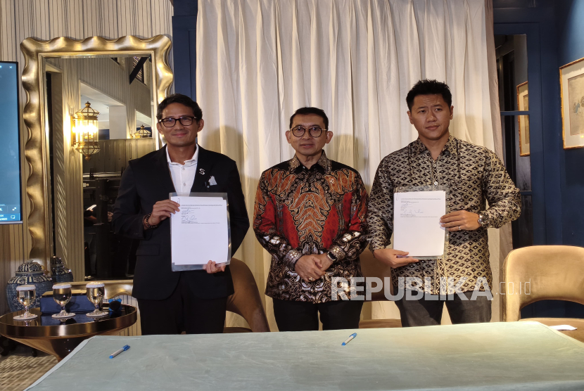 Menbud Fadli Zon mengapresiasi inisiatif pengusaha nasional Sandiaga Salahuddin Uno (SSU) yang menjalin kemitraan strategis dengan United Media Asia (UMA). 