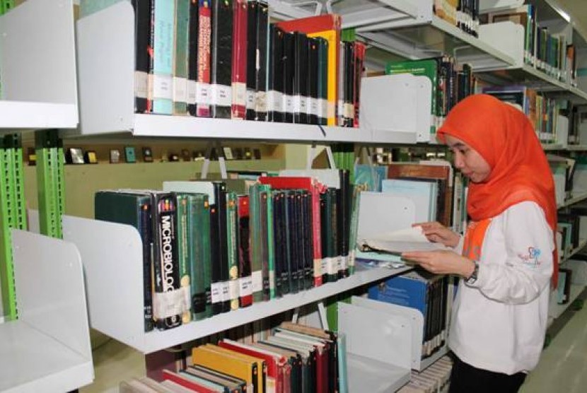 Mencari literasi tentang odapus di perpustakaan