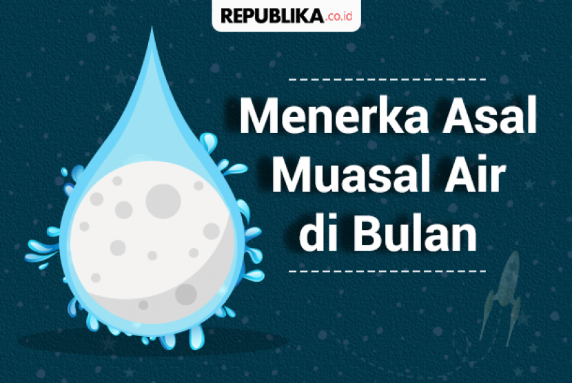 Menerka sumber air di bulan