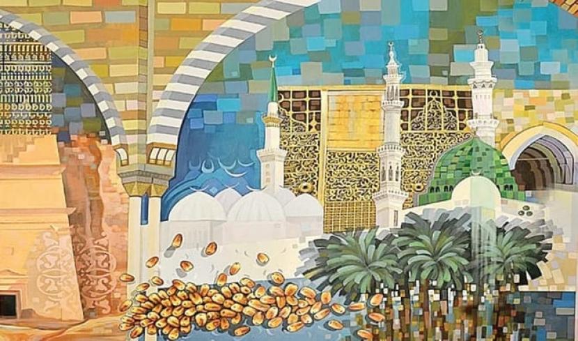 Mengenal Perjalanan Haji Melalui Mural Bandara Jeddah