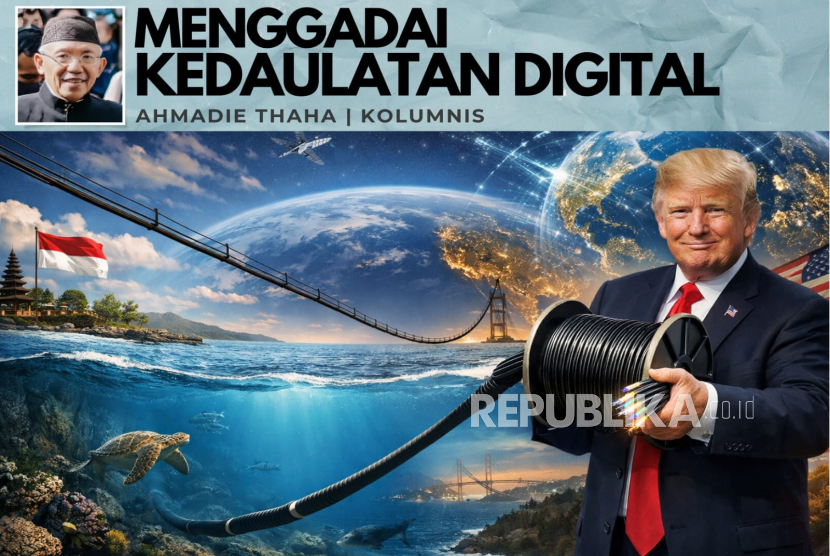 Menggadai Kedaulatan Digital. (ilustrasi)
