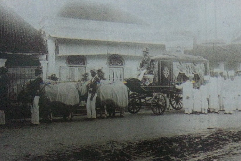 Kampung cina di Batavia tahun 1910.