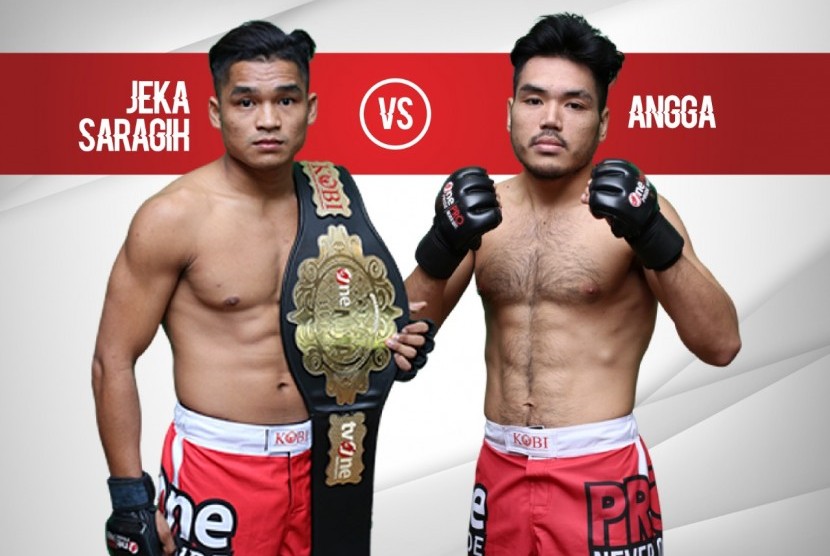 Mengusung tema Jungle of The Warriors, One Pride MMA Fight Night 36 akan hadir dengan 4 pertarungan Mixed Martial Arts terbaik langsung dari Tennis Indoor Senayan pada Hari Sabtu, (15/2). Salah satunya Jeka Saragih melawan Angga.