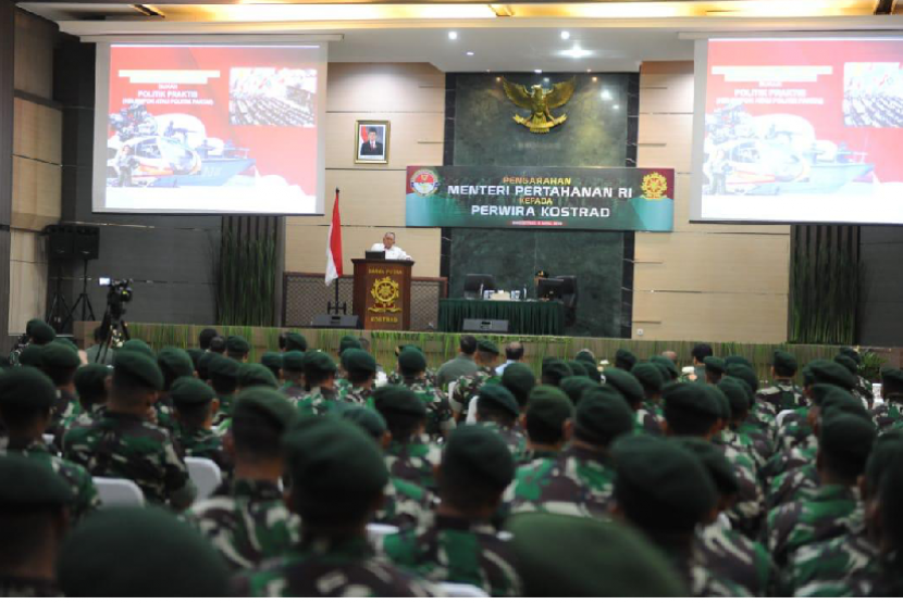 Indonesian Defense Minister Ryamizard Ryacudu.