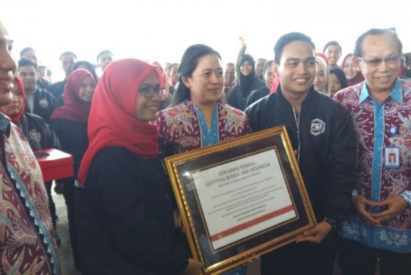 Menko Pembangunan Manusia dan Kebudayaan, Puan Maharani dalam Puncak Acara Hari Keluarga Nasional XXIV