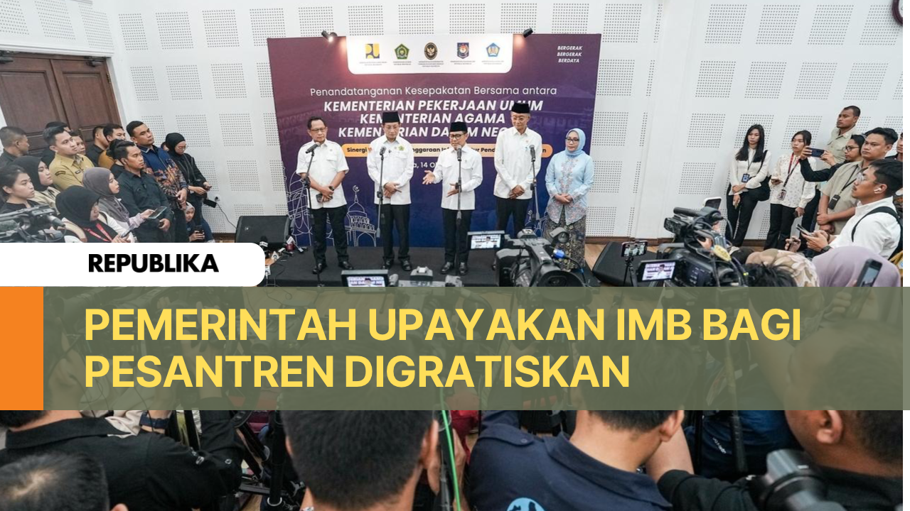 Pemerintah Upayakan Pemberian IMB Bagi Pesantren Digratiskan