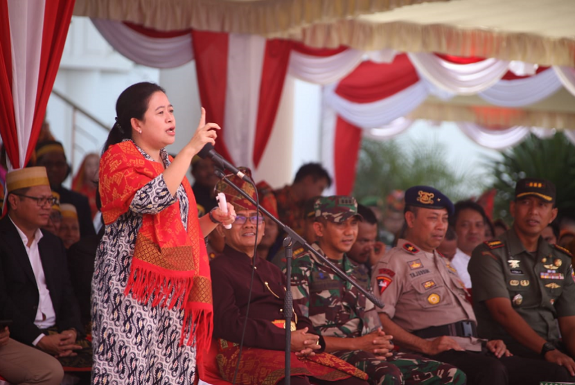 Menko PMK Puan Maharani.