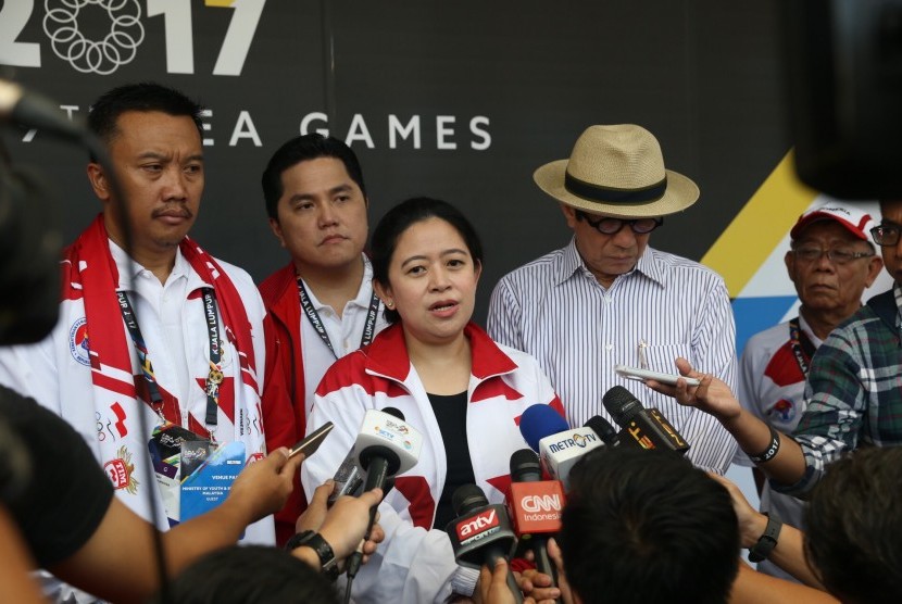 Menko PMK yang hadir selaku Wakil Pemerintah RI sejak ajang Sea Games XXIX resmi dibuka Sabtu malam, berharap ada pernyataan resmi dari Malaysia, sementara kasus bendera ini sudah dilaporkan kepada Presiden Joko Widodo. 