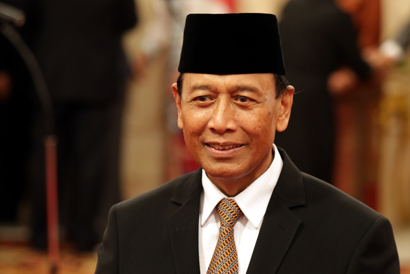 Coordinating Minister for Political Legal and Security Affairs Wiranto
