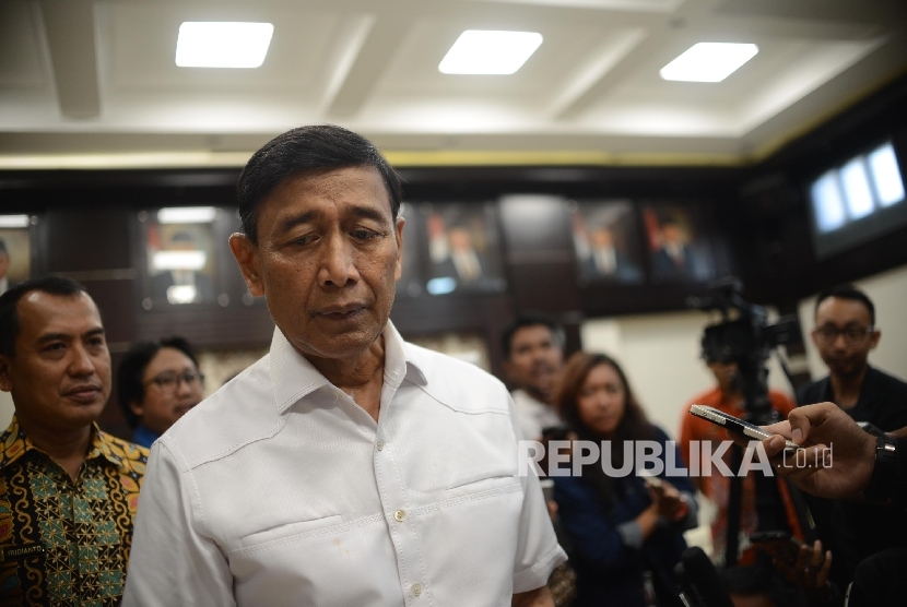 Menkopolhukam Wiranto 