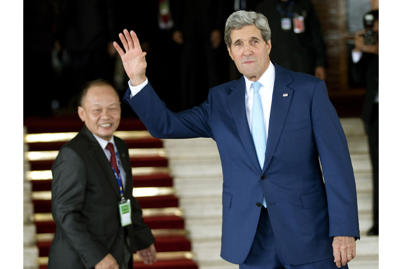   Menlu Amerika Serikat, John Kerry. (AP/Mark Baker) 
