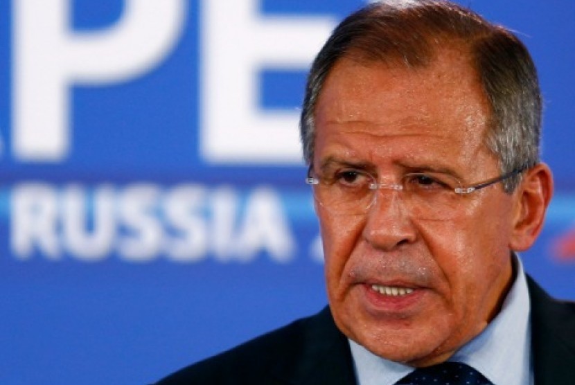  Minister of Foreign Affairs of the Russian Federation, Sergei Lavrov, says that Russia fully supports Indonesian leadership on Asia-Pacific Economic Cooperation (APEC) 2013. (file photo)
