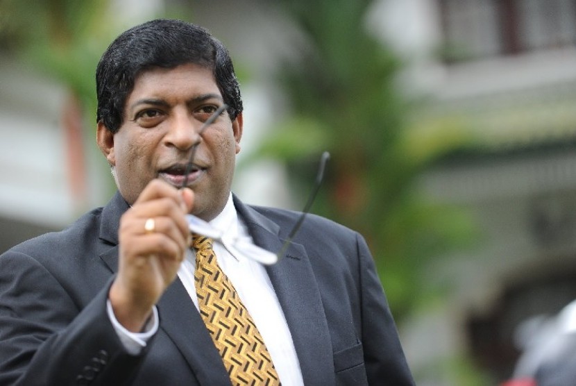 Menlu Sri Lanka Ravi Karunanayake.