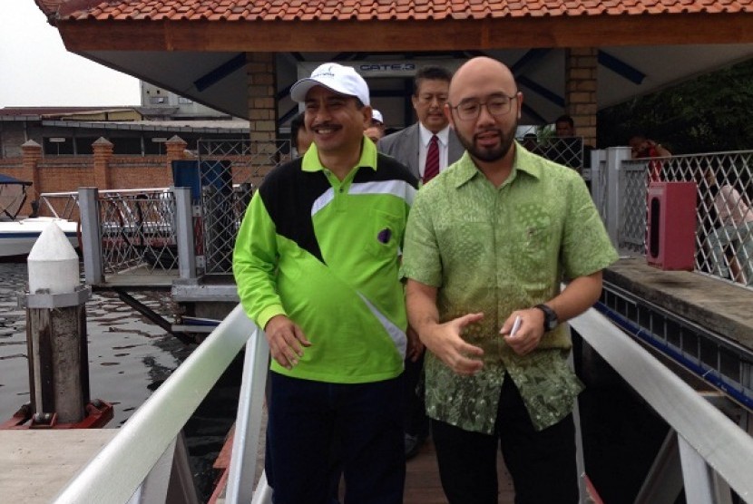 Menpar Arief Yahya saat blusukan ke Batavia Marina, Kamis (13/11)