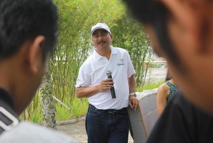 Menpar Arief Yahya saat peresmian Vihara Ksitigarbha Bodhisattua, Tanjung Pinang, Kepulauan Riau